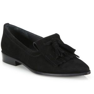 Stuart Weitzman Avatass Suede Loafers NEW!